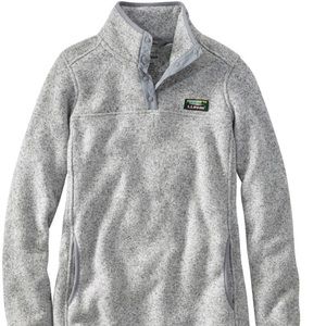 Llbean sweater fleece pullover